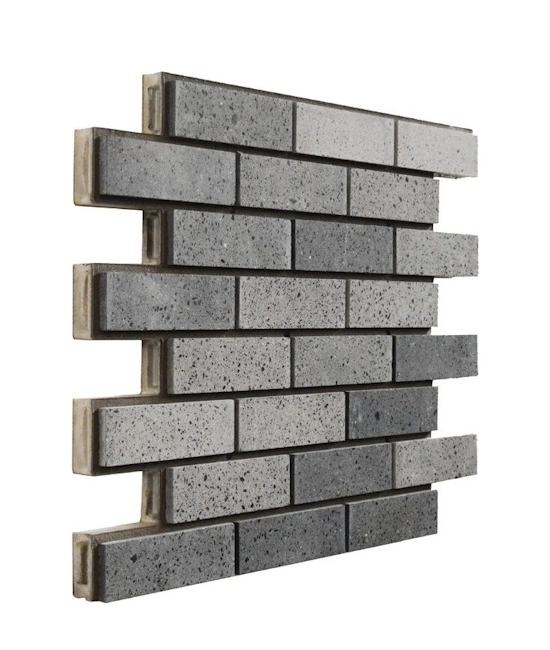 Термопанель Белань - Графит Микс, полированная