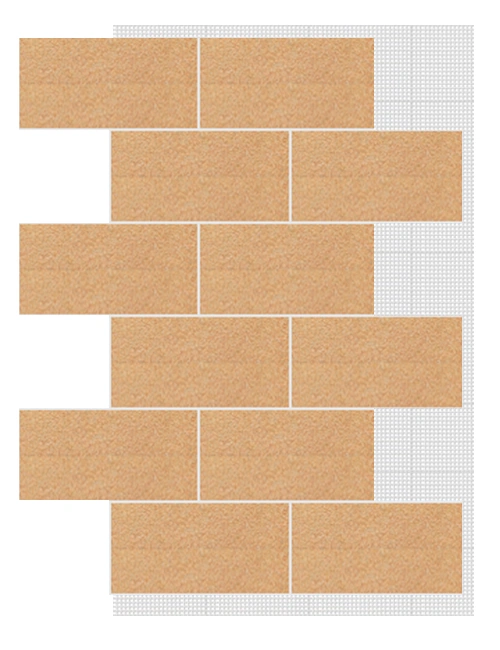 АМК панель блок на сетке, 102 - Песочный