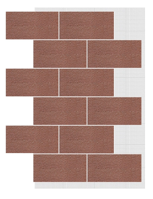 АМК панель блок на сетке, 301 - Светло-коричневый