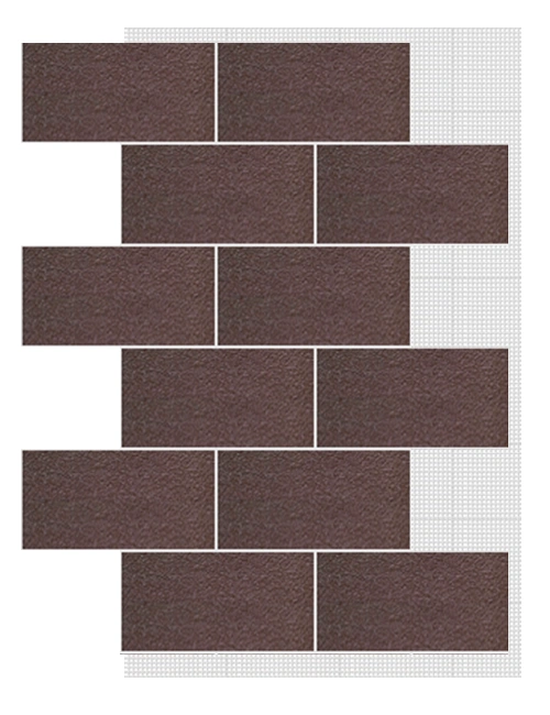 АМК панель блок на сетке, 303 - Темно-коричневый