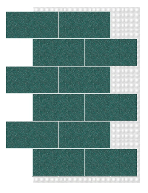 АМК панель блок на сетке, 603 - Зеленый