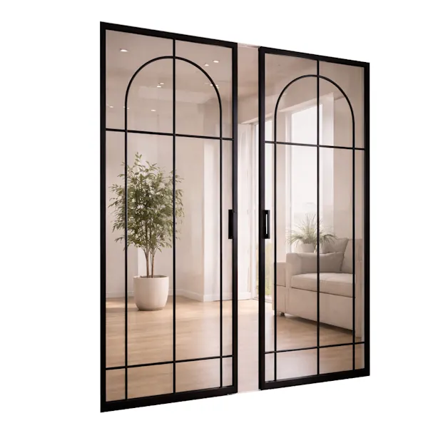 Двери межкомнатные без порога между залом и коридором