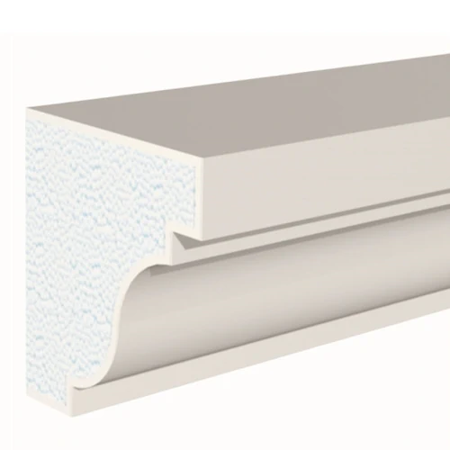 Карниз MagraDecor МД-К 132/1 2000X128X132 мм