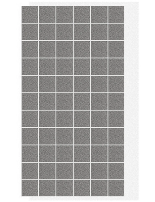 АМК панель мозаика на сетке, 202 - Серый