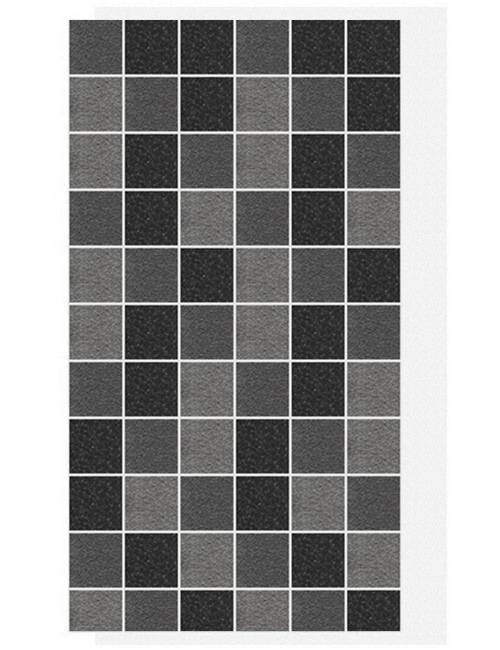 АМК панель мозаика на сетке, 241 - Темно-серый микс