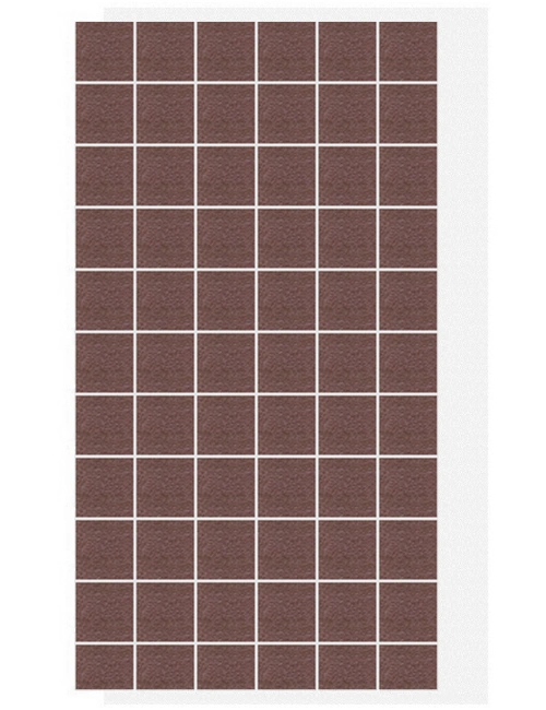 АМК панель мозаика на сетке, 303 - Темно-коричневый