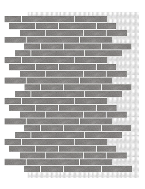 АМК панель ригель на сетке, 202 - Серый