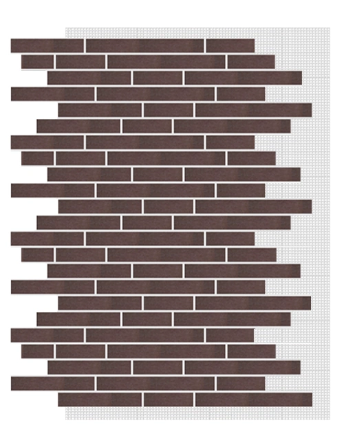 АМК панель ригель на сетке, 303 - Темно-коричневый