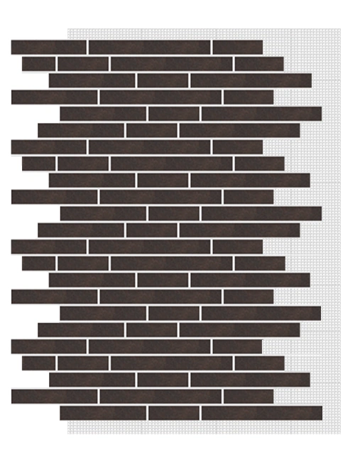 АМК панель ригель на сетке, 304 - Черно-коричневый