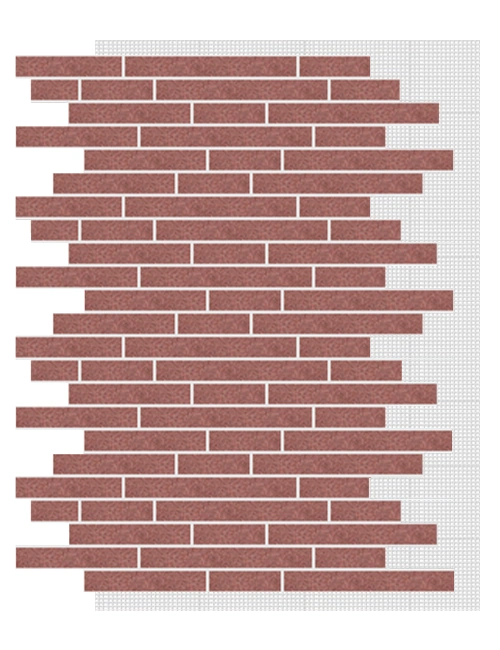 АМК панель ригель на сетке, 402 - Красный