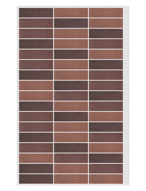 АМК панель ряд на сетке, 300 - Коричневый микс