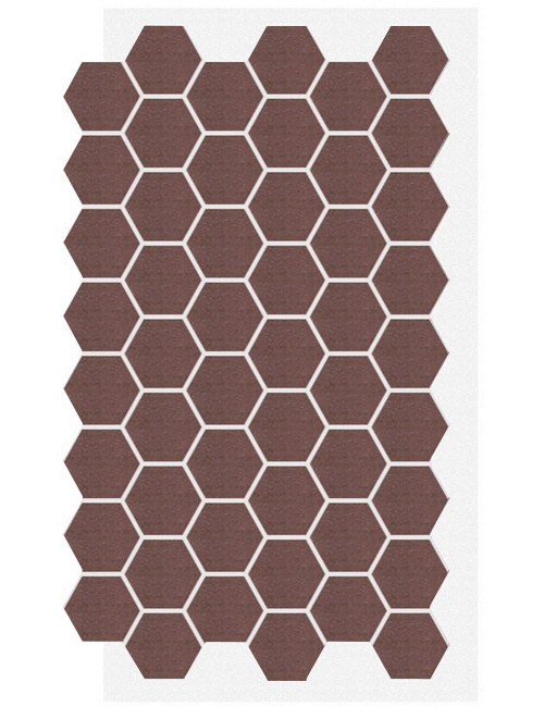 АМК панель соты на сетке, 302 - Коричневый