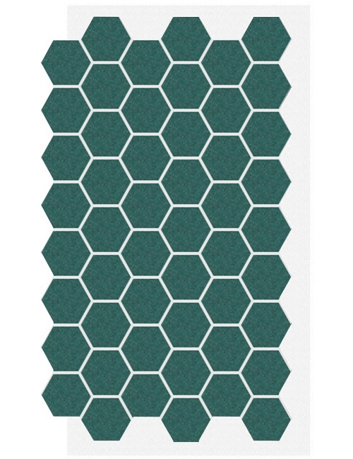 АМК панель соты на сетке, 603 - Зеленый